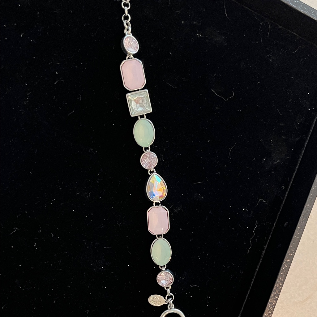 Elegant Multi-Color Gemstone Bracelet